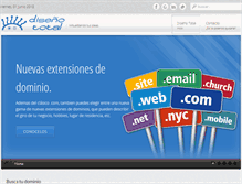 Tablet Screenshot of disenototal.com